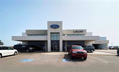 Lewis ford dealership - 1.9% APR for 36 mos on select Ford models. Applies to select new 2023 Ford F-150. Offer valid on 1/3/2024 through 4/2/2024. Offer Details View 16 Qualifying Vehicles See all offers for this vehicle. 2024 Ford Edge.